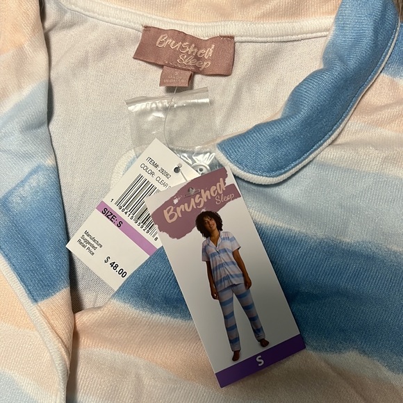 Ladies clear sky Brushed Sleep pajamas - Picture 6 of 7